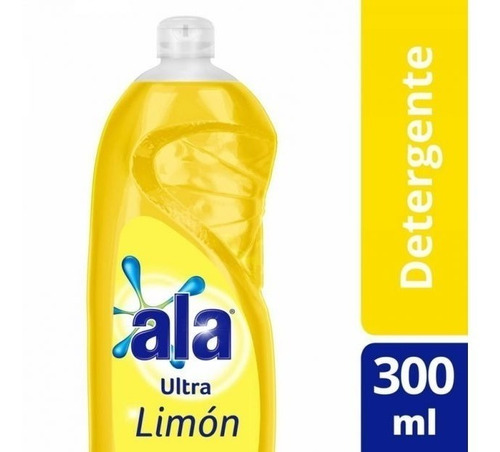 Lavavajilla Ala Ultra Limon 300 Ml