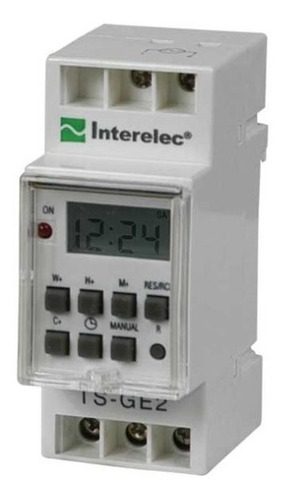 Timer Temporizador Digital Programable Riel Din 220v