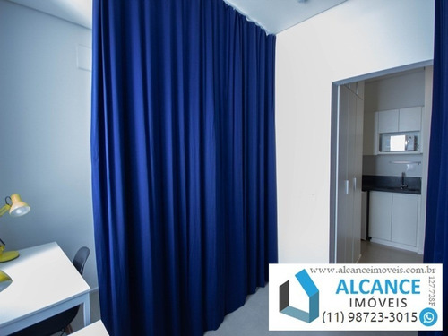 Imagem 8 de 9 de Studio 22m² Mobiliado Centro De Sp Perto Do Metrô - Aluguel De 1 Quarto Pronto Para Morar Centro De São Paulo - Santa Cecília - Alcance Imóveis - Ap00127 - 34188063