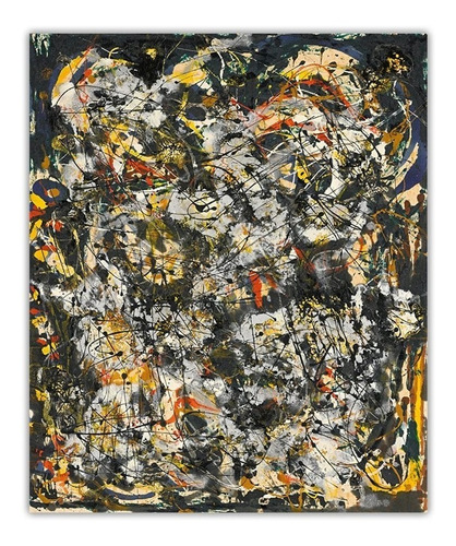 Pintura Lienzo Jacks Pollock (sin Marco) Número 4 , 1951