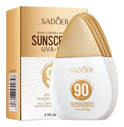 Protector Solar Blanqueador Sadoer Uva/uvb Spf90 Pa+++