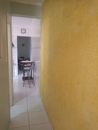Imagem 6 de 17 de Apartamento No Bairro Tupi/praia Grande, Com 1 Dormitório Grande, Sala Para Dois Ambientes, E Vaga De Garagem. - Nff40