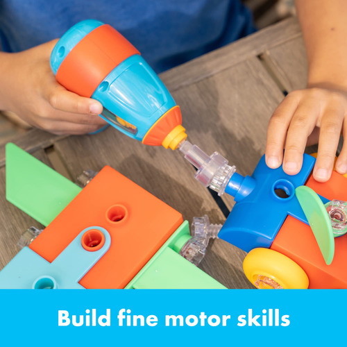 Educational Insights Design & Drill Build-it Cubo Con Tala