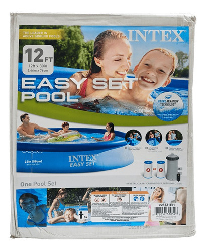 Piscina Inflable Intex 3.66mx76cm (trae Filtro)