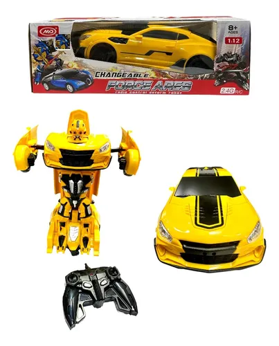 Carro Transformers Control Remoto Bumblebee Recargable