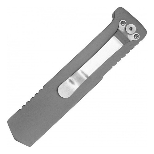 Navaja Tipo Gravity Knife Color Plateado