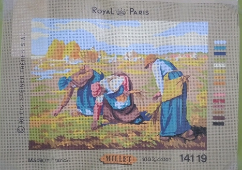 Royal Paris Lienzo Impreso Para Bordar Punto Aguja, 30x40 Cm