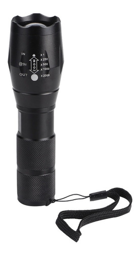 Rgbw 4 Cores Em 1 Lanterna Led Telescópica Zoomable Tocha