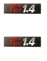 Comprar Juego X 2 Insignias Laterales Fiat 147 Motor Tipo 1.4