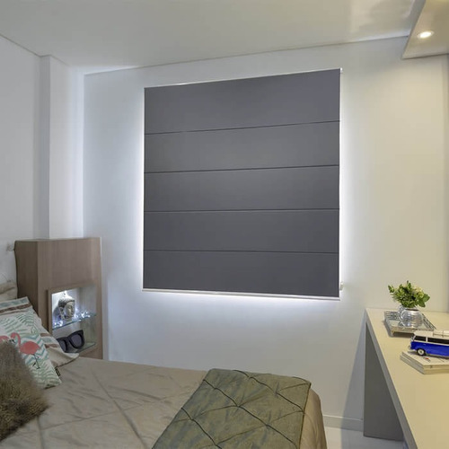 Persiana Blackout Romana 2,20 L X 1,50 A C Bandô