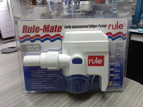 Bomba De Achique 500 Gph Automática Lancha Yate