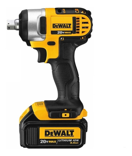 Imagem 1 de 3 de Chave De Impacto A Bateria 1/2 13mm Dewalt Dcf880l2 220v