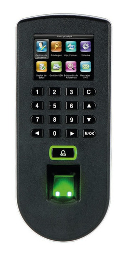 Lector Biometrico Zkteco F19 Ip Rs485 3000 Huellas Tecnomati
