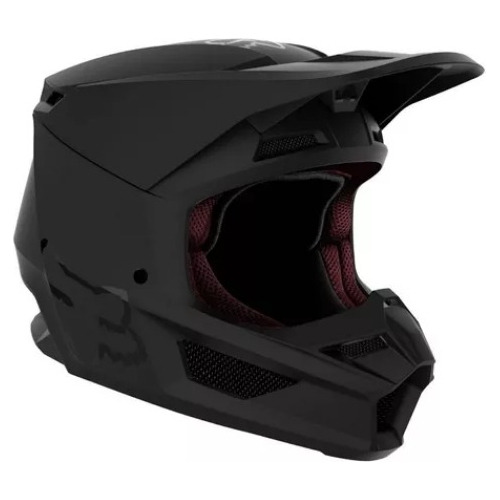 Casco Youth / Niño Fox V1 Fluo - Negro - Extreme Sportwear