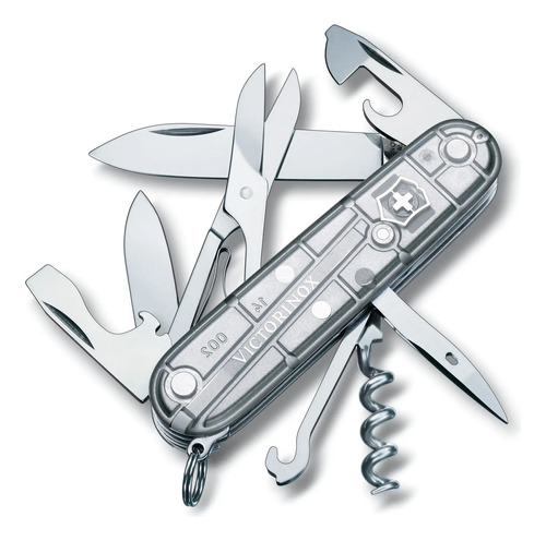 Navaja Victorinox Climber Silvertech 14funciones De Bolsillo