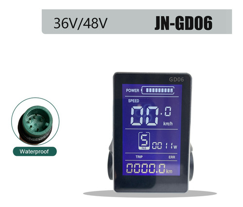 Pantalla Grande Vertical B9ebike Lcd Gd06 Para Jiannuo C