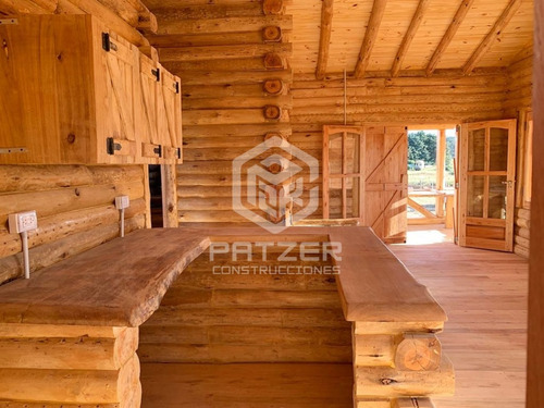 Cabañas Construidas En Tronco Macizo 100% Personalizadas