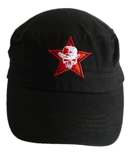 Panteón Rococo  B Gorra Tipo Militar Bordada