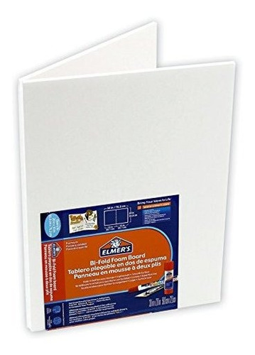 Tablero De Espuma Bi-fold Elmers, 15 X 20, Blanco (905165)