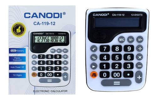 Calculadora Electrónica 12 Digitos Ca-119-12