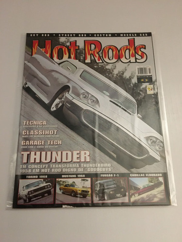 Revista Hot Rods 14 -thunder Mustang Cadillac