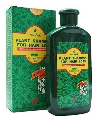 Deity Of Hair Plant Shampoo Para P&eacute;rdida De Cabello,.