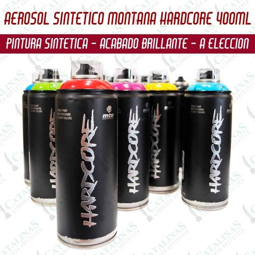 Spray Sintetico Brillante Hardcore Montana X400ml Microcentr