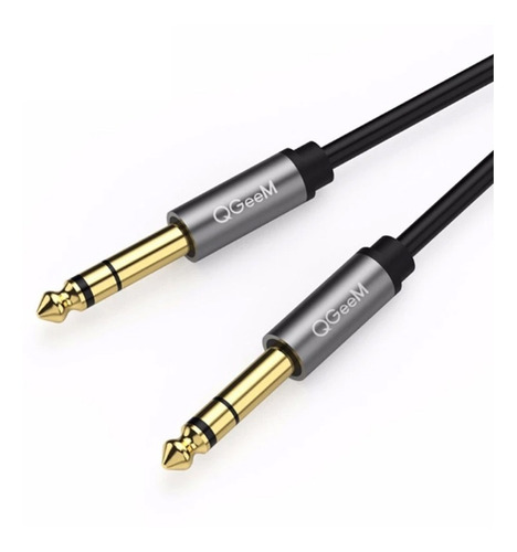 Cable Audio Stereo (2m) Trs 6.35mm Macho Mp3 Jack Guitarra 