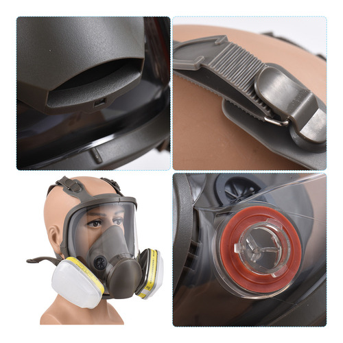 * Mascarilla Protectora Para Pulir Trabajos De Carpintería