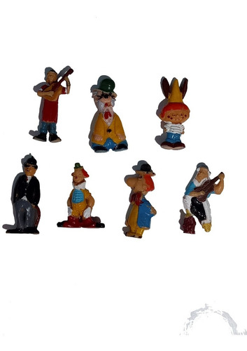 Muñecos Chocolate Jack Sorpresa X 6 + Yapa (1972) (Usado)