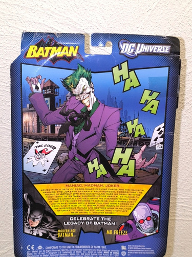 Dc Universe The Joker Legacy Editio Año 2011 (Usado)