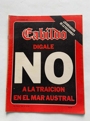 Revista Cabildo (beagle) (Usado)
