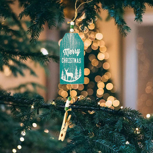 Letrero Colgante De Navidad, Decoración Navideña, Regalos