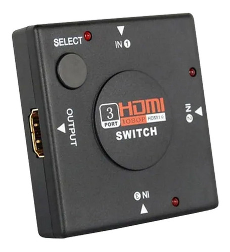 Switch Hdmi 3 Puertos Full Hd 1080p K-ubo