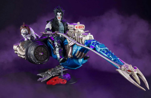 Pacote Lobo & Spacehog Figura Dc Jl Of America Mcfarlane Toys