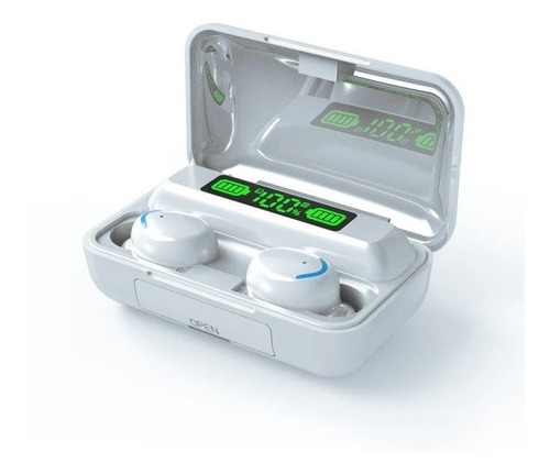 Imagen 2 de 3 de Audífonos in-ear gamer inalámbricos TWS F9-5 BTH-F9-5 blanco