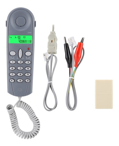 Imagen 3 de 10 de C019 Probador De Línea Telefónica Con Cable Prueba De Tope L