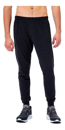 Fila Pantalón Lifestyle Hombre Masc Terry Negro Melange Fuk