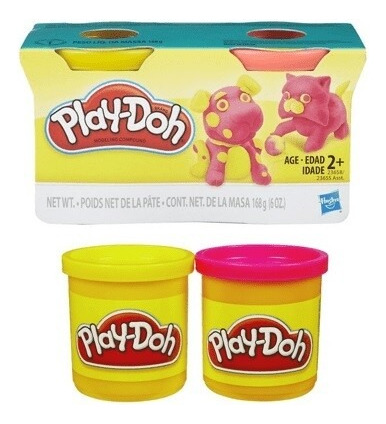 Masas Play Doh Pack 2 Unidades 23658 Hasbro