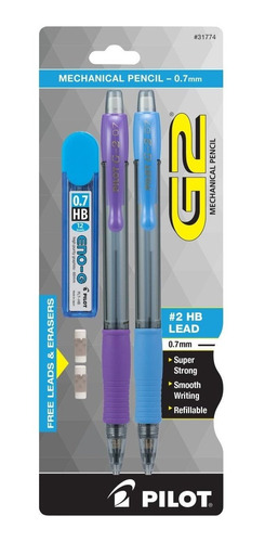 Pilot G2 Mechanical Pencils Set With Free Leads And [7bmgxrp