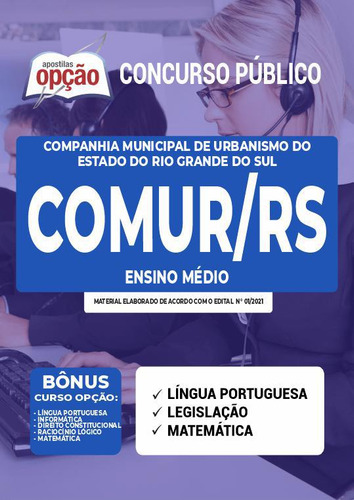 Apostila Concurso Comur Rs - Ensino Médio