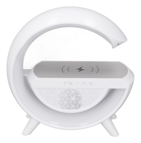 Altavoz De Iluminación Ambiental Led Con Carga Inalámbrica E