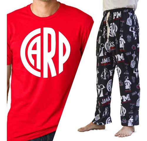Conjunto Pijama River Remera Pantalón Calidad Premium 9