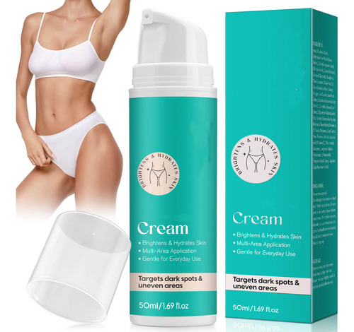 Crema Blanqueadora E Skin Para Axilas, Rodillas, Codos Y Mus