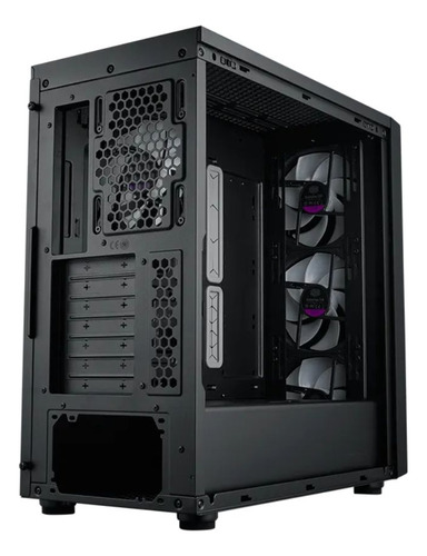 Armário Master Masterbox 600 Mid Tower Argb MB600-kgnn-S00 preto