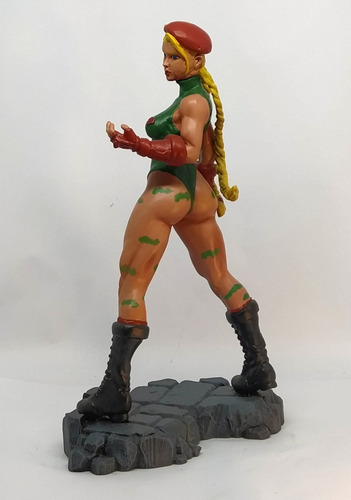 Cammy Street Fighter 37 Cm Esculpida Por Lucenatoys