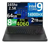 Comprar Lenovo Legion Pro 5 Ci9-14va 64gb 2tb Ssd Rtx4060 8gb 2024