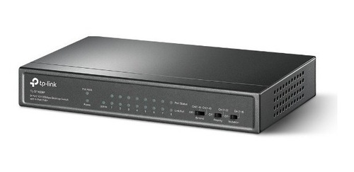 Switch Tp-link Fast Ethernet Tl-sf1009p, 9 Puertos 1.8 Gbit