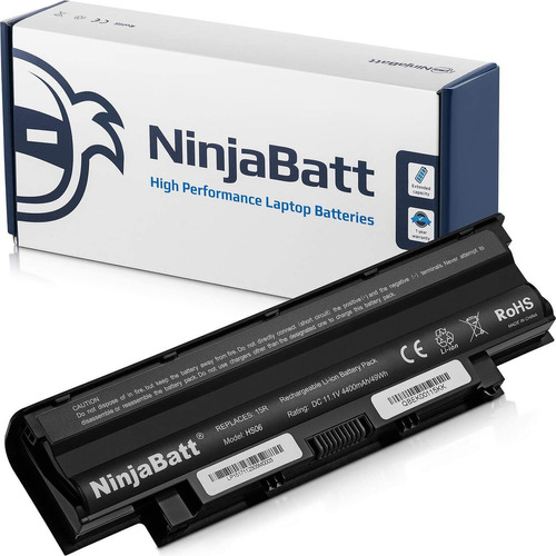 Ninjabatt Bateria Para Computadora Portatil Dell J1knd