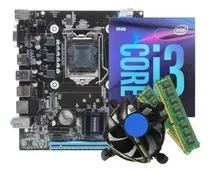 Comprar Kit Placa Mãe + Intel Core I3 4º 1150 Ram 16gb Ddr3 + Cooler